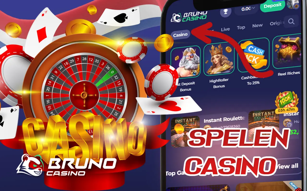 Duizenden gokspellen wachten op je bij Bruno Casino NL