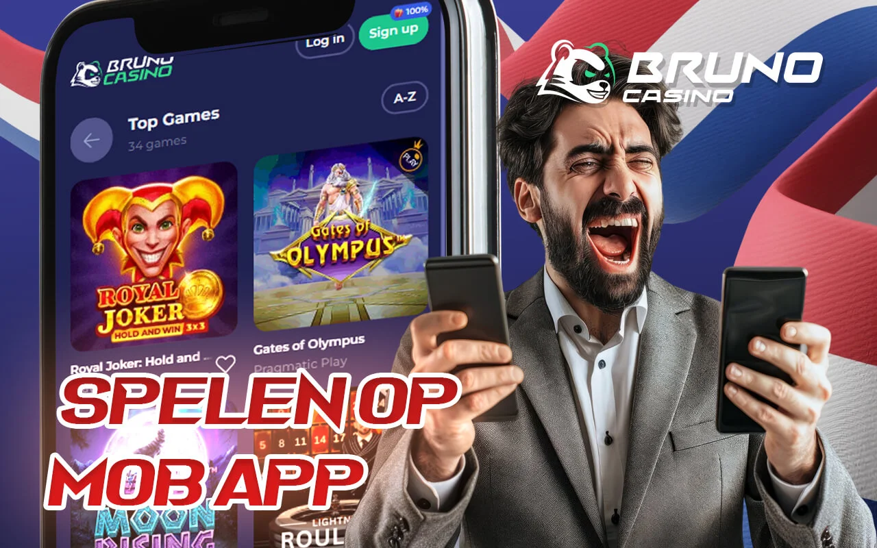 Speel duizenden Bruno Casino NL gokspellen op je mobiel